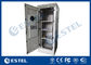 مكيف هواء متكامل خزانة خارجية للاتصالات من الفولاذ المجلفن بثلاث طبقات بطارية