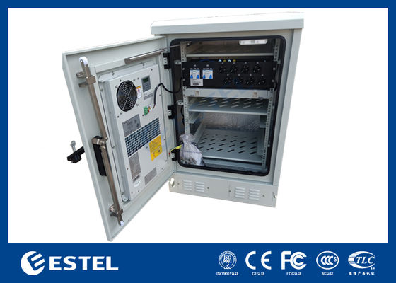 IP55 خزانة الاتصالات الخارجية مع PDU و ODF لنظام طاقة الاتصالات