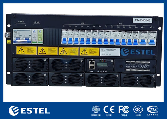 نظام مقوم الاتصالات السلكية واللاسلكية الذي يوفر منفذ إنترنت RS485 وجهات اتصال جافة وقدرات مراقبة عن بعد لإدارة الشبكة والتحكم فيها.