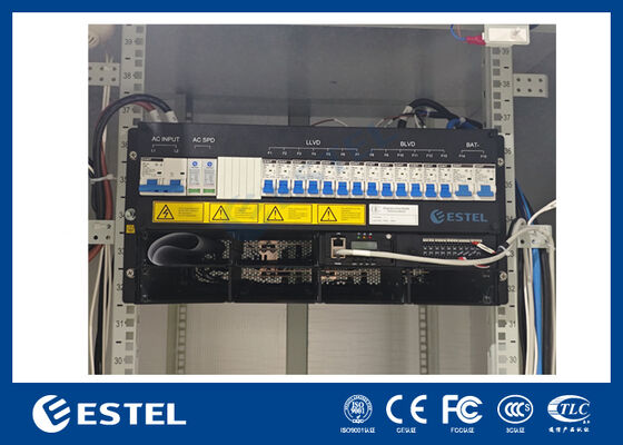 خزانة طاقة اتصالات خارجية مع مقومات و MPPTs لمحطة الفحم وساحة التعدين قابلة للتطوير من 9 كيلو واط إلى 18 كيلو واط