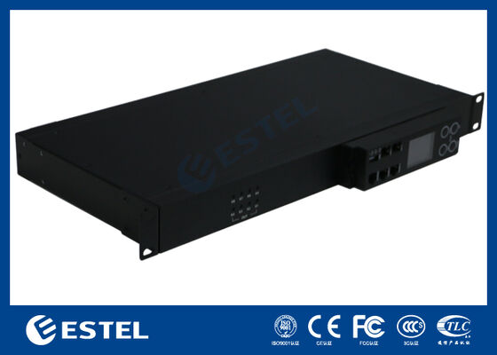 وحدة توزيع الطاقة الذكية مصممة لاستخدام المساحة في البيئات المثبتة على الرف مع الشكل المدمج 1U حجم المصنع