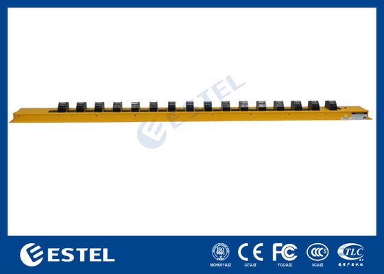 وحدة توزيع الطاقة الرأسية لمركز بيانات Telecom PDU مع حماية مستقلة لكل دائرة