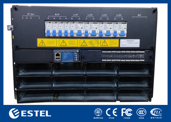 DC48V 7U 36kw نظام المصلح الصناعي دعم الإدارة عن بعد RS485