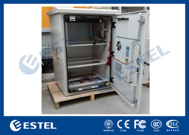 ثرموستاتي في الهواء الطلق على الحائط رف رف مع مكيف هواء DC48V / قضيب التأريض