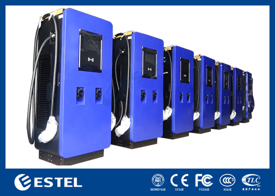 محطة شحن سريع للسيارات الكهربائية ذات الطاقة المترددة 60kw 90kw 120kw 150kw مستوى 3 تجاري