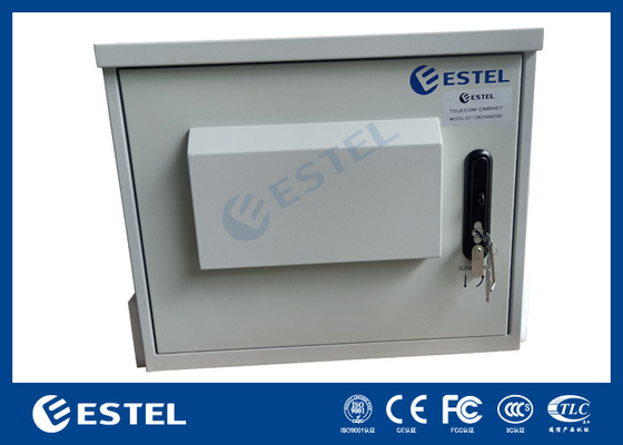 19 بوصة مقاس داخلي 9U خزانة الاتصالات الخارجية مع اثنين AC220V 50Hz المعجبين ET6060500A-9U