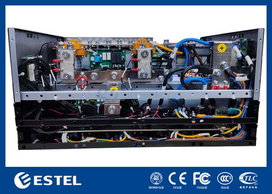 حل كهرباء متردد من 3 ′′ 9kW 6U ، كفاءة عالية > 96 ٪ ، مبررات 3000W وحدات ، مدخل متردد مرن