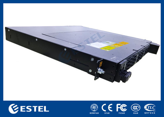 -48VDC مضغوطة إلى 220VAC عاكس التيار المتردد إلى التيار المتردد إمدادات الطاقة لنظام الطاقة للاتصالات 1U تحويل الجهد الكهربائي العالي