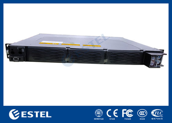 -48VDC مضغوطة إلى 220VAC عاكس التيار المتردد إلى التيار المتردد إمدادات الطاقة لنظام الطاقة للاتصالات 1U تحويل الجهد الكهربائي العالي