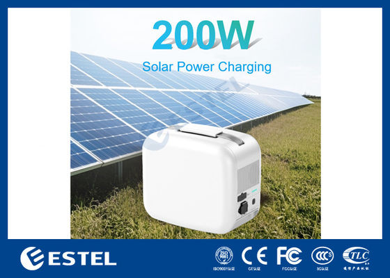 محطة طاقة محمولة ESTEL eCandle 1KWH بطارية LiFePO4 شحن بالطاقة الشمسية خرج 300 واط احتياطي UPS
