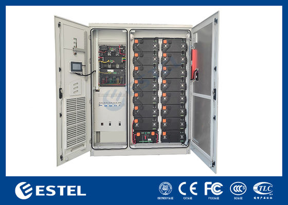 نظام تخزين طاقة متكامل مبرد بالهواء في الهواء الطلق 100kW / 215kWh للطاقة الشبكة / الشمسية