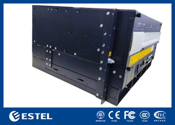 4 - 12kW 5U Subrack 85-300Vac 200A أنظمة الطاقة المشتركة المدمجة للاتصالات السلكية واللاسلكية 19 بوصة