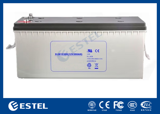 ESTEL DJM12200 12V 200Ah بطارية حمض الرصاص ذات السعة العالية حلول الطاقة الصناعية لنظم الاتصالات وتخزين الطاقة