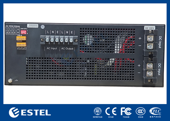 مزود طاقة العاكس DC48 5KVA 120V 60HZ عاكس لأنظمة الطاقة والاتصالات
