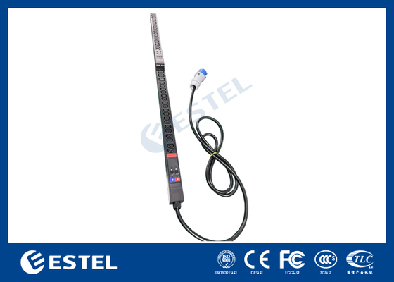 وحدة توزيع الطاقة الذكية (PDU) مع 8 منافذ 16A 250VAC الاتصال RS-485