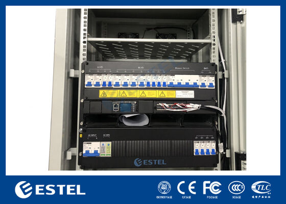 نظام طاقة الاتصالات لإمداد الطاقة المستمر لمقومات 9 كيلو واط 150 أمبير