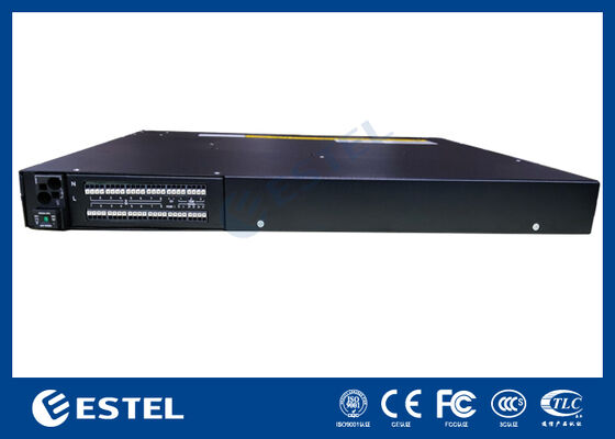 نظام طاقة الاتصالات السلكية واللاسلكية 8 كيلو واط 1U رف فرعي بعرض 19 بوصة قياسي ومنافذ اتصالات متعددة للشبكات المرنة