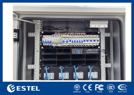 19 بوصة 45U من السهل تجميع خزانة المعدات مع مكيف الهواء IP55 مكعبات الاتصالات