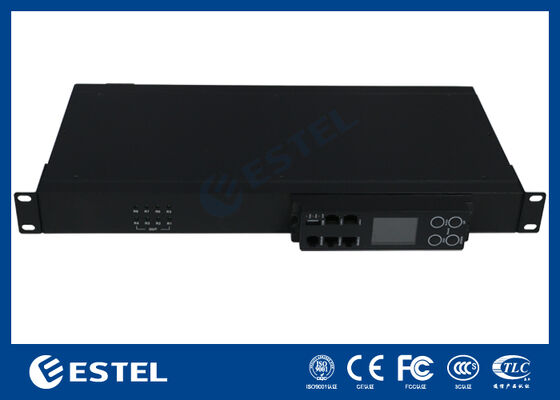 وحدة توزيع الطاقة الذكية مصممة لاستخدام المساحة في البيئات المثبتة على الرف مع الشكل المدمج 1U حجم المصنع