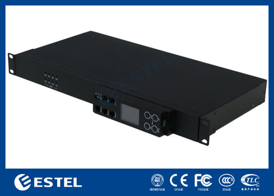 وحدة توزيع الطاقة الذكية مصممة لاستخدام المساحة في البيئات المثبتة على الرف مع الشكل المدمج 1U حجم المصنع