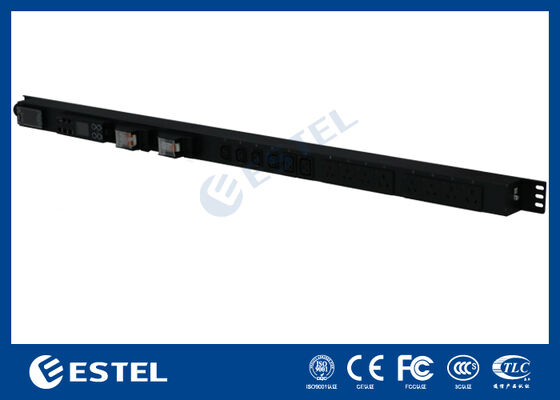 وحدة توزيع الطاقة الذكية من APC مع مراقبة الطاقة في الوقت الفعلي وأجهزة استشعار بيئية لإدارة مراكز البيانات وتوصيل الطاقة