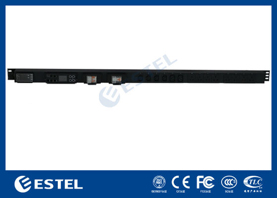 وحدة توزيع الطاقة الذكية من APC مع مراقبة الطاقة في الوقت الفعلي وأجهزة استشعار بيئية لإدارة مراكز البيانات وتوصيل الطاقة