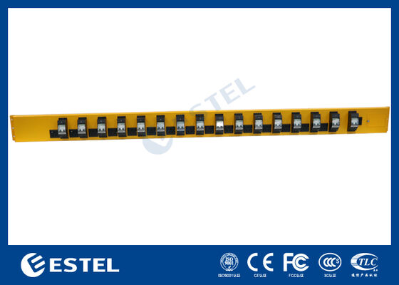 وحدة توزيع الطاقة الرأسية لمركز بيانات Telecom PDU مع حماية مستقلة لكل دائرة