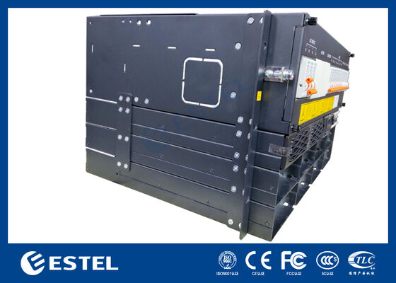 6U Telecom DC48V نظام الطاقة المصلح مع التحكم عن بعد المتكامل