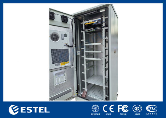 24kW Telecom Rectifier Power in Temperature Controlled IP65 Outdoor 38U Enclosure