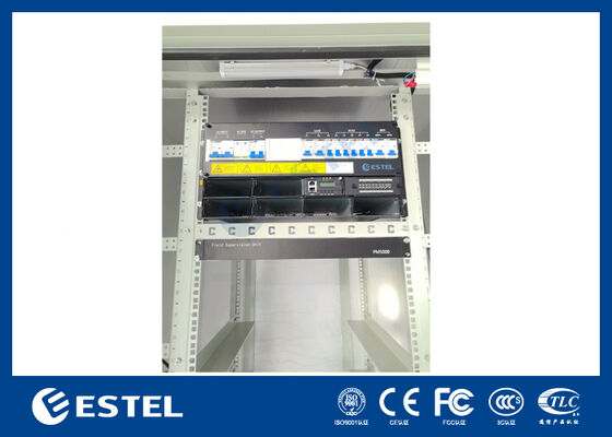 خزانة مقومات 12 كيلو واط وطاقة شمسية 6 كيلو واط لموقع شمسي