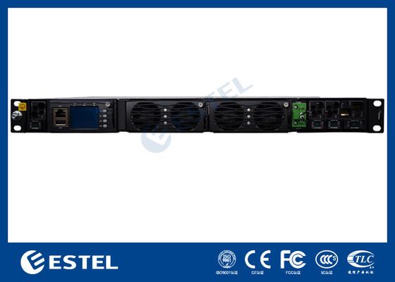 1U 8kW مكيف الاتصالات الطاقة مع إدارة SNMP ومطابقة مع كل من 3000W و 4000W وحدات