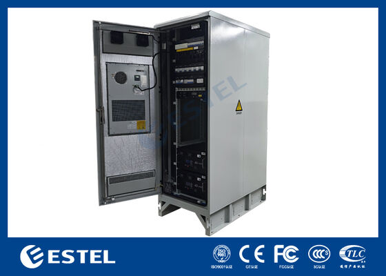 96% كفاءة عالية 12U 16kw نظام تصحيح الطاقة الهجينة RS485 الاتصال
