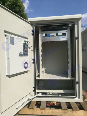 DC مكيف هواء تبريد القطب جبل الضميمة مزود الطاقة مع 21U 19 بوصة رف