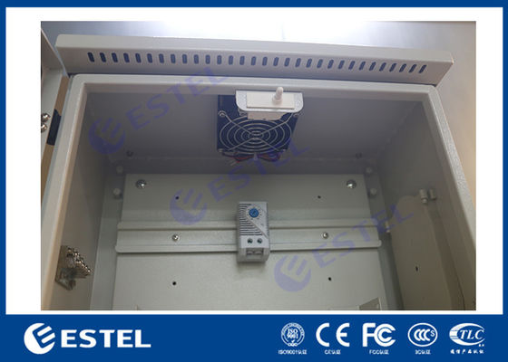 حائط نصب على عمود IP55 مع صفيحة خلفية ودرابزين