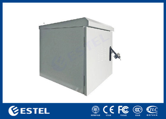 9U Pole Mounted Cabinet IP55 في الهواء الطلق إغلاق الاتصالات لمحطة قاعدة الاتصالات