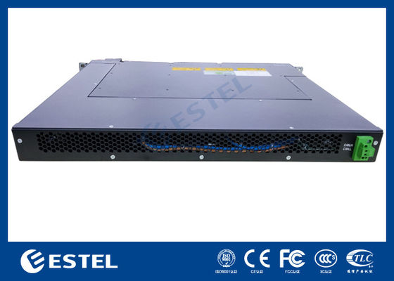 -48VDC مضغوطة إلى 220VAC عاكس التيار المتردد إلى التيار المتردد إمدادات الطاقة لنظام الطاقة للاتصالات 1U تحويل الجهد الكهربائي العالي