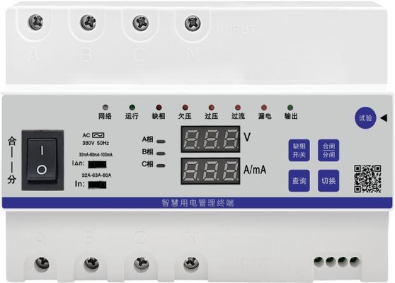 محطة إدارة الكهرباء الذكية ثلاثية المراحل 80A مع التحكم في السحابة